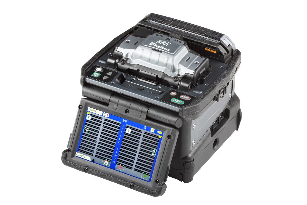 日本藤倉88R帶狀光纖熔接機操作視頻和日常維護保養